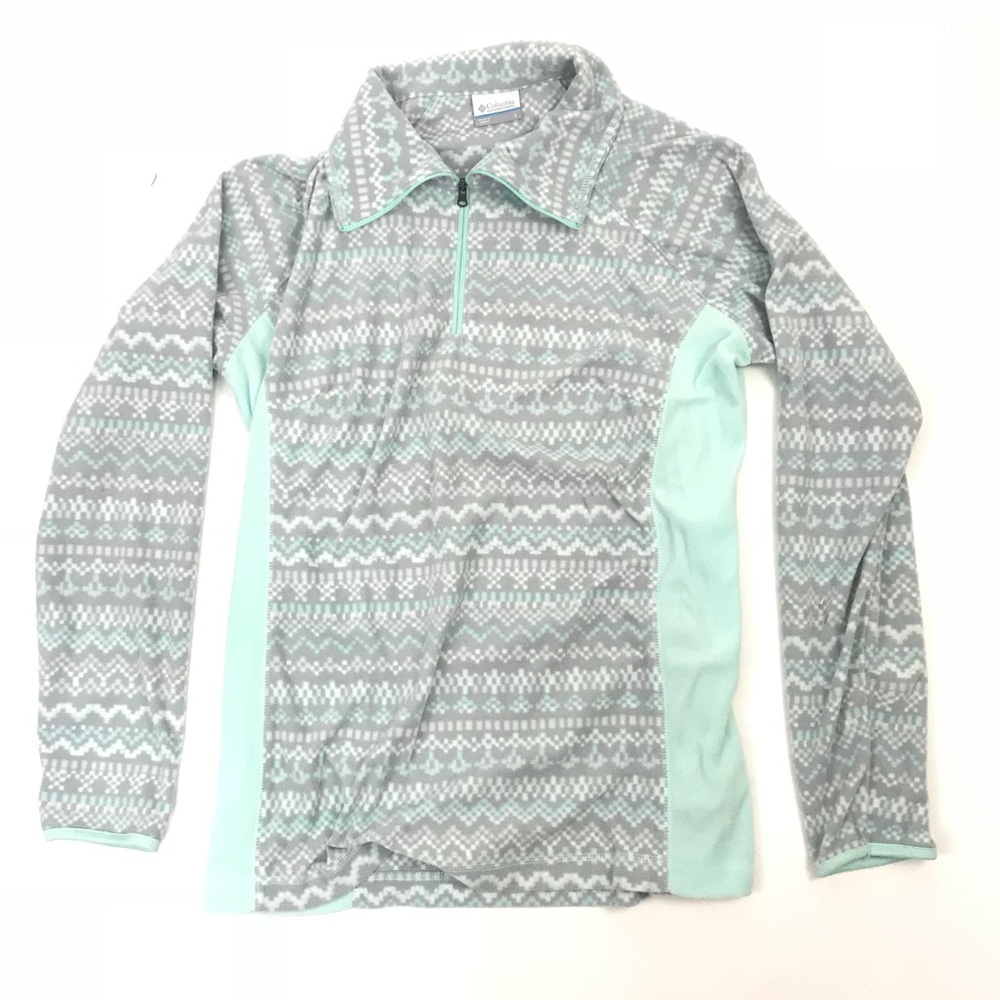 Columbia fleece pullover jacket half zip